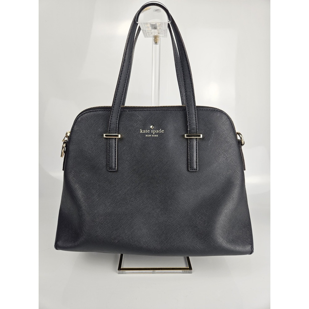Kate Spade New York Cedar‎ Street Maise Top Handle Bag in Black Saffiano Leather